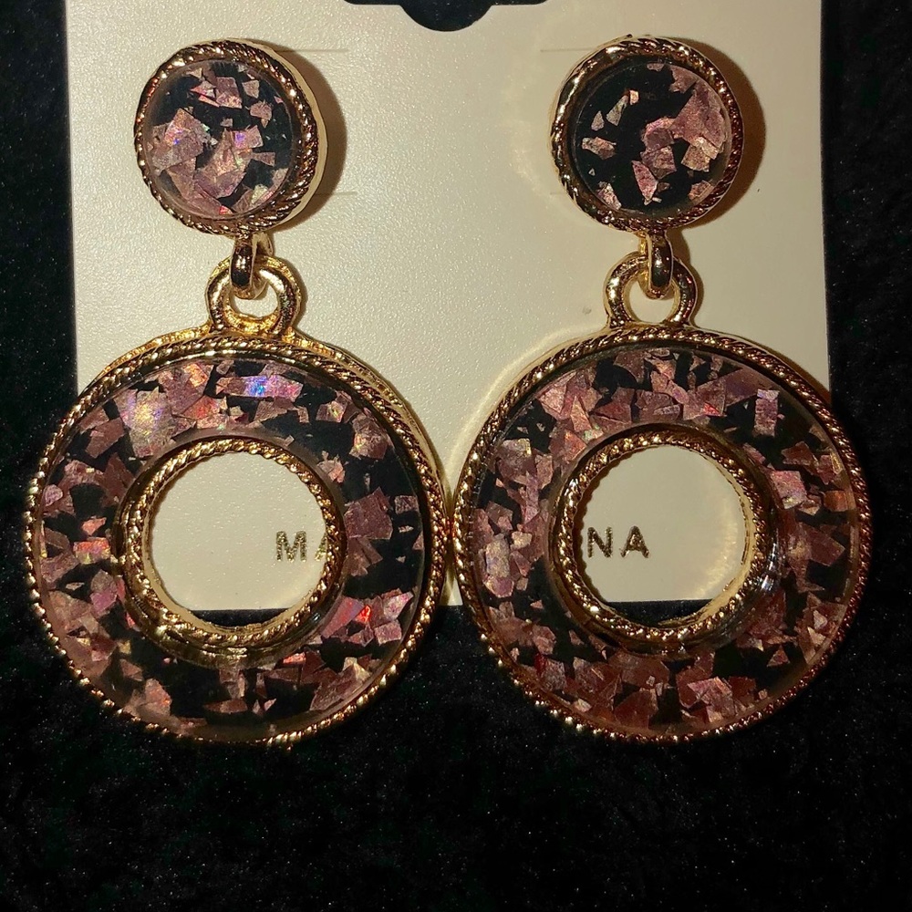 Acetate earring